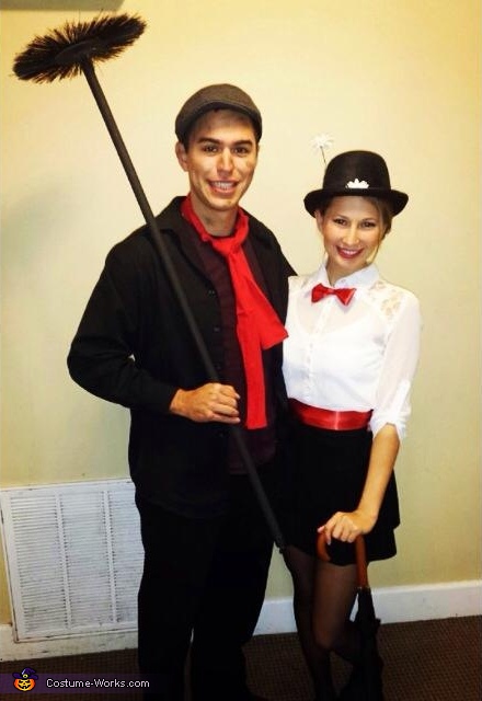 Mary Poppins Costume, Bert Costume: Halloween Couples Costume Idea