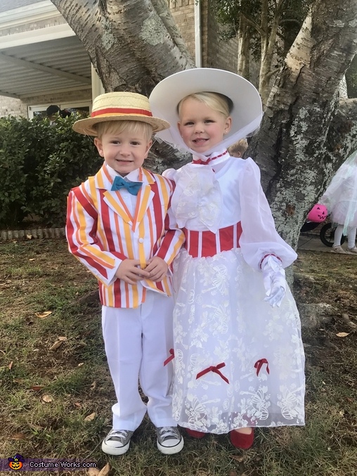 Mary Poppins and Bert Costume | No-Sew DIY Costumes