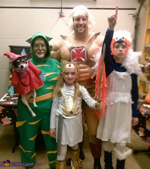 Masters of the Universe Family Costume