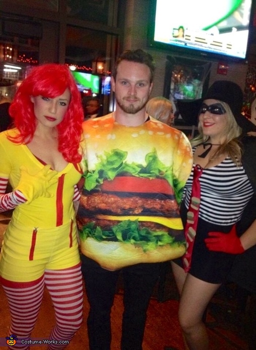 McDonalds: Hamburglar, Ronald and Burger Costume