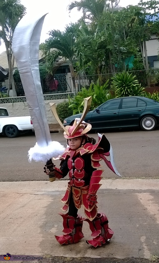 Mech Samurai Warrior Costume