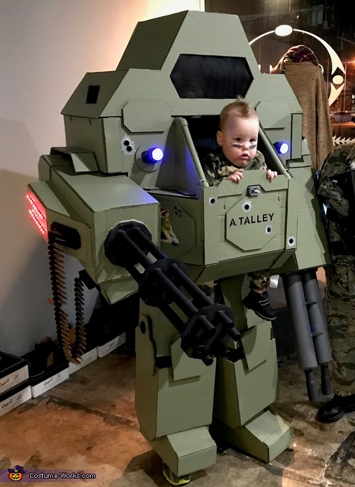 Mech Warrior Costume