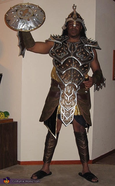 Medieval Dragon Warrior Costume