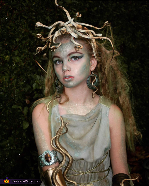 Creative Medusa Costume - Medusa Costume Child Diy