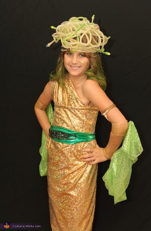 Child S Diy Medusa Costume - Medusa Costume Child Diy