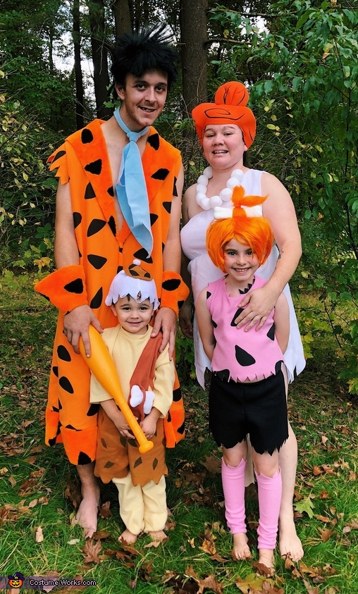 Meet The Flintstones Costume | No-Sew DIY Costumes