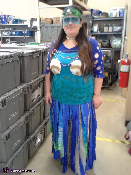 Merma Mermaid Costume