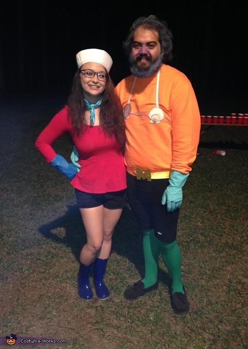 DIY Mermaid Man and Barnacle Boy Costume Costumes