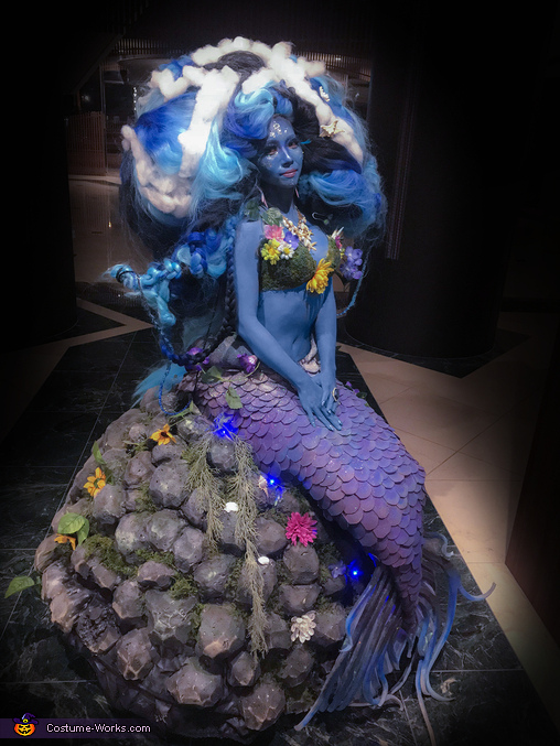 Mermaid on the Rocks Costume