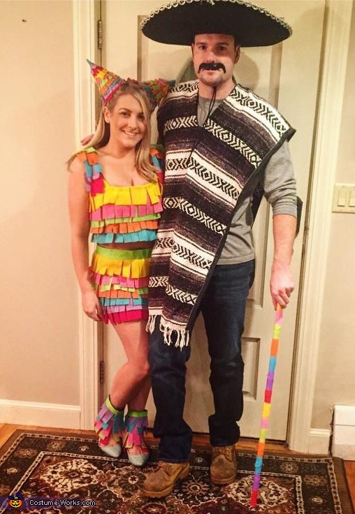 Mexican and Pinata Costume