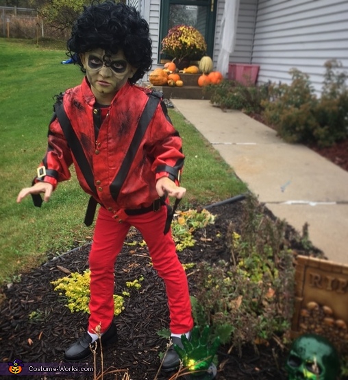  Charades Michael Jackson Thriller Children's Costume