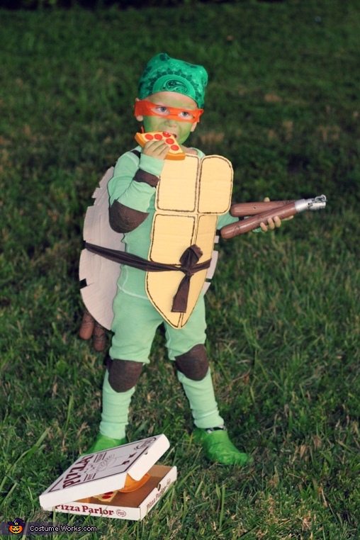 homemade ninja turtle shell