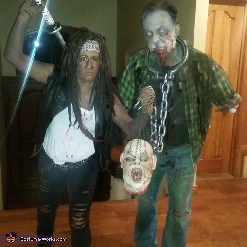 Michonne with Walker Costume