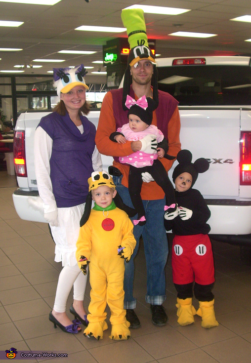 Mickey Mouse Crew Family Costume