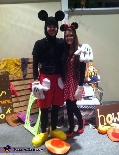 Mickey and Minnie Costume  Minnie costume, Mickey and minnie costumes, Minnie  mouse halloween costume