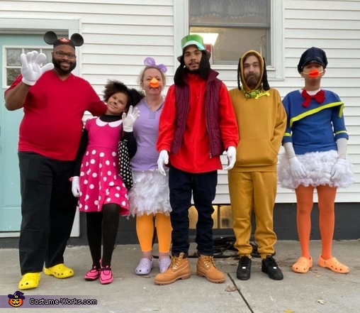 Mickey, Minnie, Daisy, Goofy, Pluto, Donald Costume