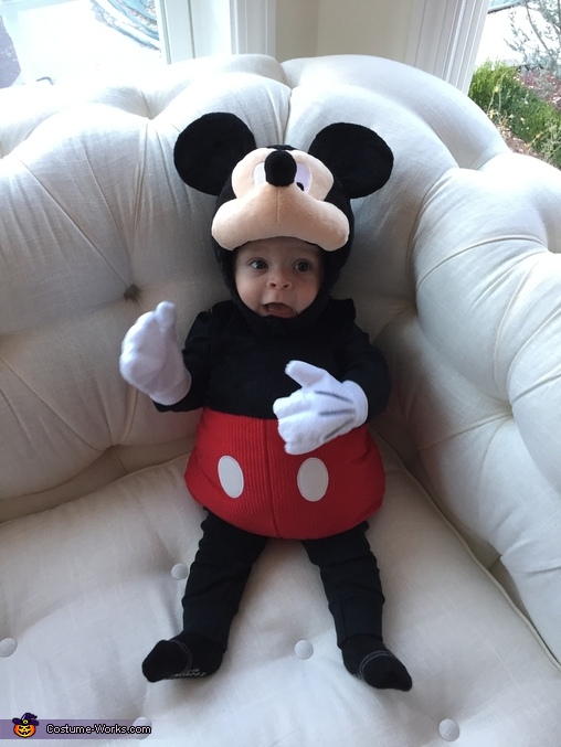 mickey mouse infant costume