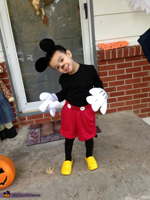 Mickey Mouse Costume Evolution