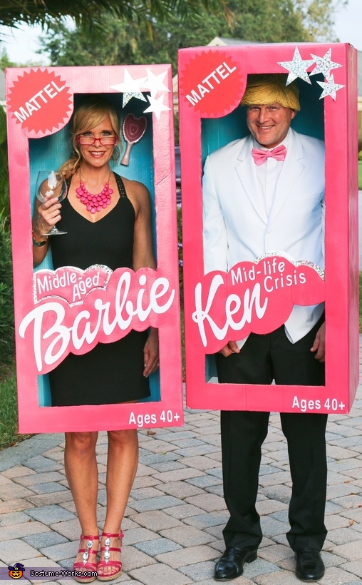 Middle-Aged Barbie and Mid-Life Crisis Ken Costume