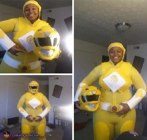 Mighty Morphin Yellow Ranger Costume