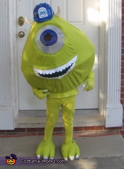 Monsters Inc Mike Wazowski Inflatable Adult Costume