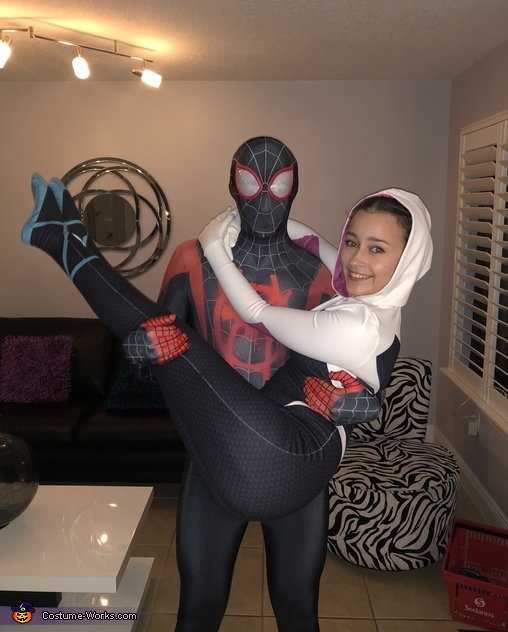 Miles Morales and Gwen Stacy Costume