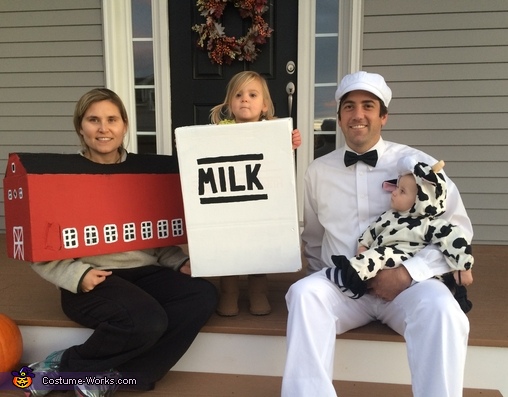 Milk Cycle Family Costume