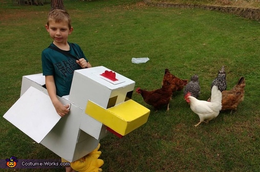 Minecraft Chicken Costume