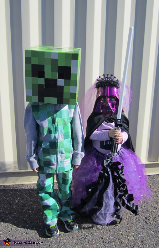 DIY Minecraft Creeper Costume Idea | Easy DIY Costumes - Photo 5/5