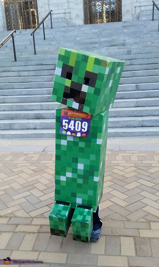 Minecraft Creeper Costume Diy Original Diy Costumes 