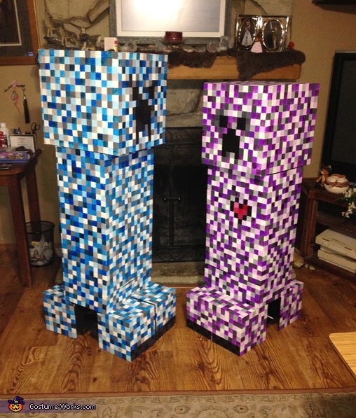 Minecraft Elemental Creepers Costume