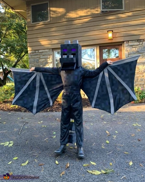 DIY Minecraft Ender Dragon Costume