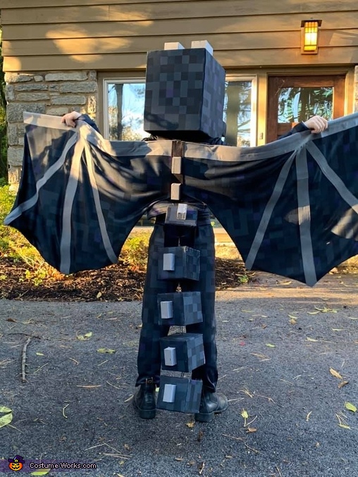 DIY Minecraft Ender Dragon Costume - Photo 3/4