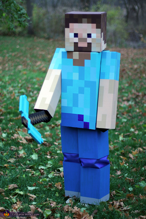 Original Minecraft Steve Costume