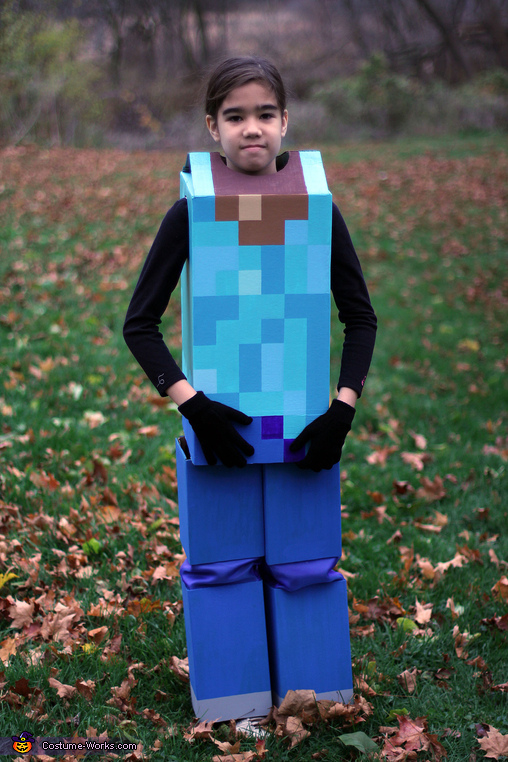 Original Minecraft Steve Costume Photo 4/4