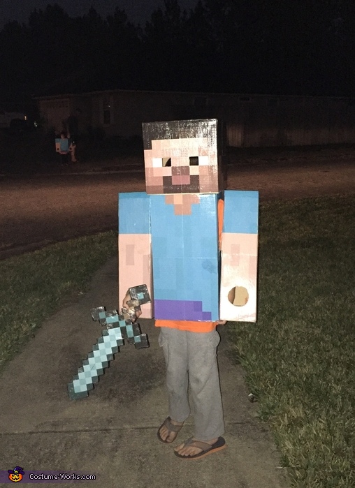 Minecraft Steve Costume