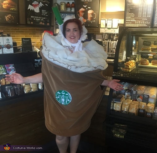 Mini Caramel Frappuccino Costume