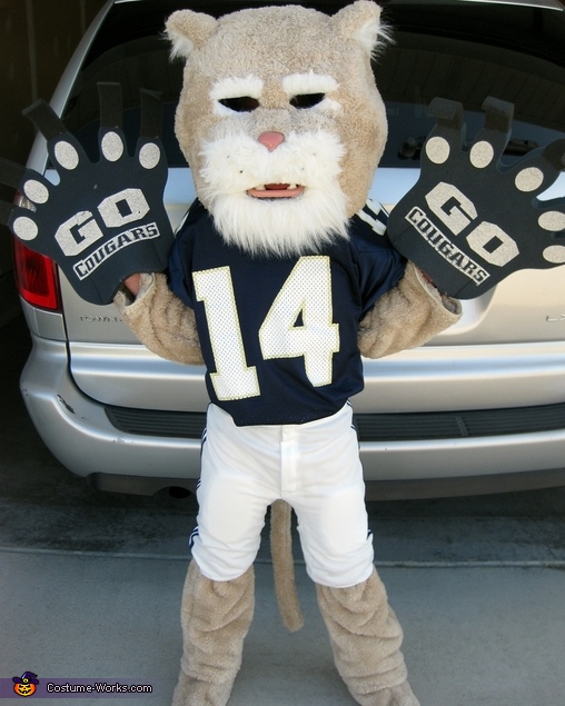 Amazing Mini Cougar Mascot Costume