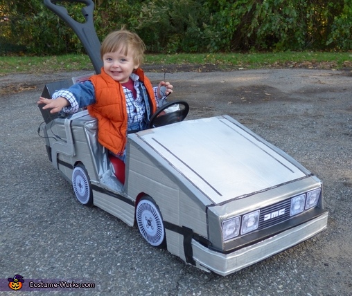 Mini Marty McFly Baby Halloween Costume | DIY Instructions