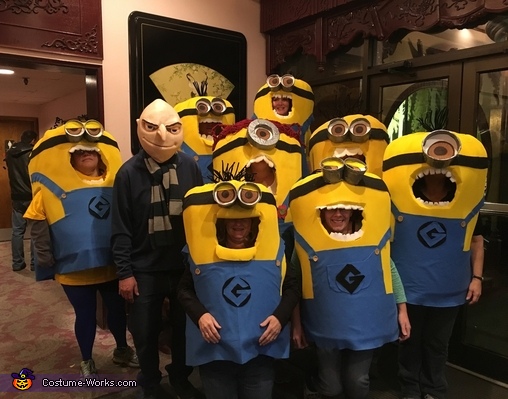 group minion costumes