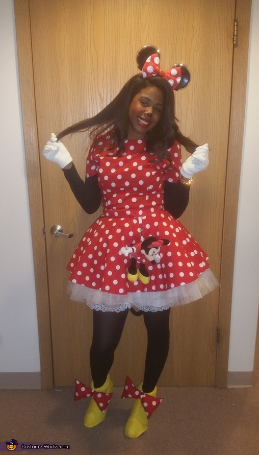 Minnie Mouse Adult Homemade Costume