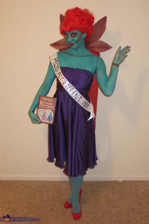 Beetlejuice Miss Argentina Costume