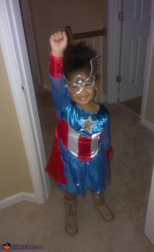 Miss Captain America Costume