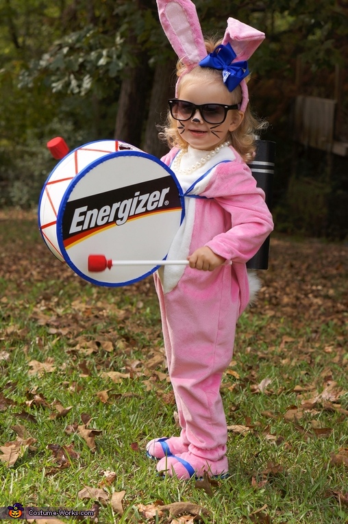 Miss Energizer Bunny Costume