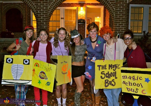 Magic School Bus Group Costume