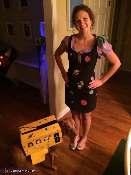 Miss Frizzle and the Magic School Bus Costume