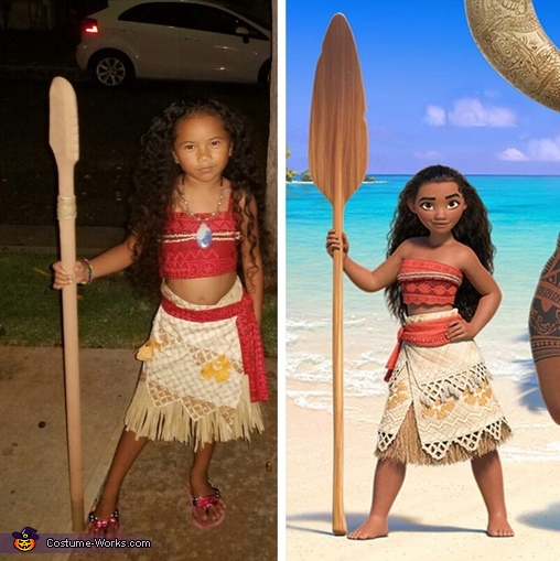 Disney Moana Costume 4