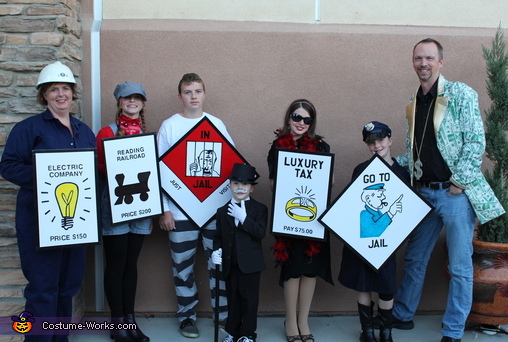 Monopoly Family Costume