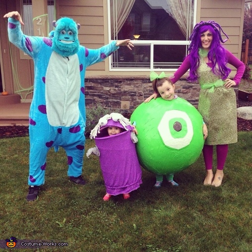 Monsters Inc Family Halloween Costume