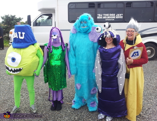 Adorable Boo Monsters Inc Costume - DIY Inspiration